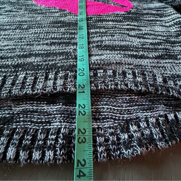 Kiss Pink Lips Knit Sweater By Lei Size Large - Picture 8 of 13